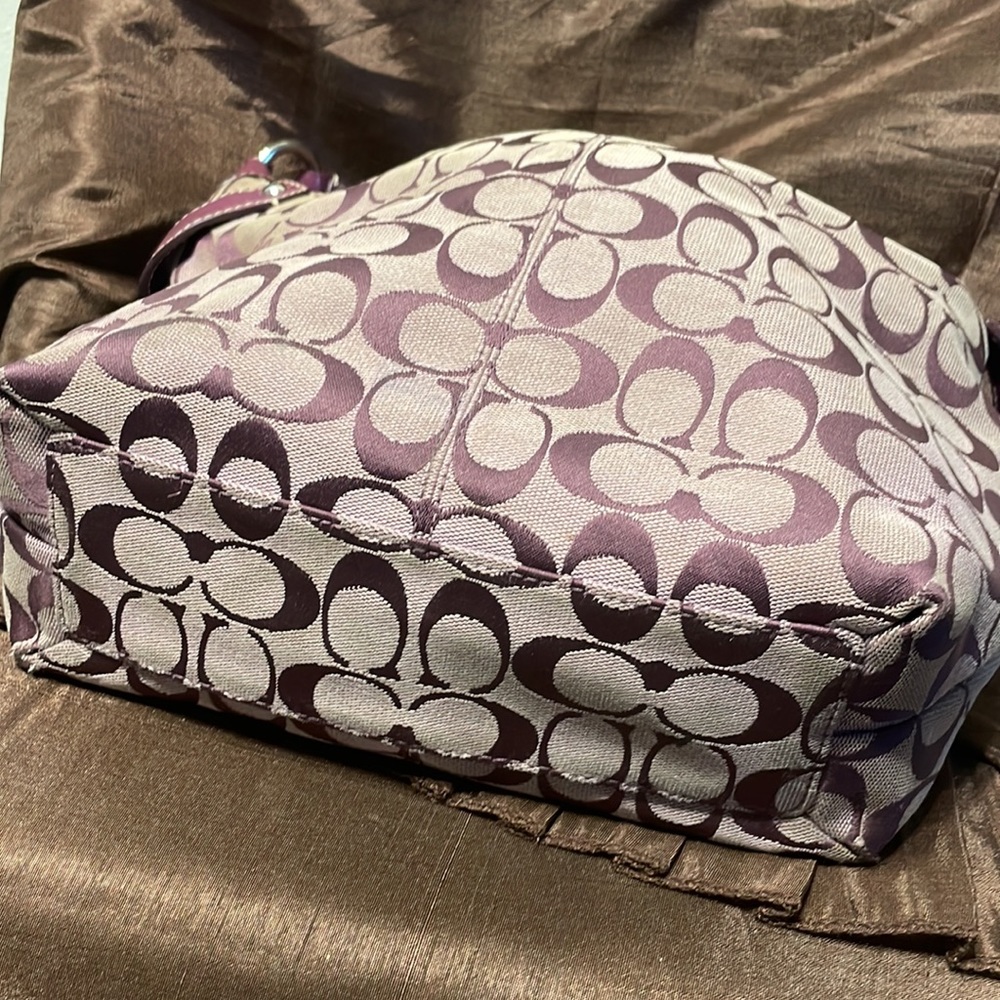 Coach pinlope signature C Patton leather Purse - Picture 4 of 4
